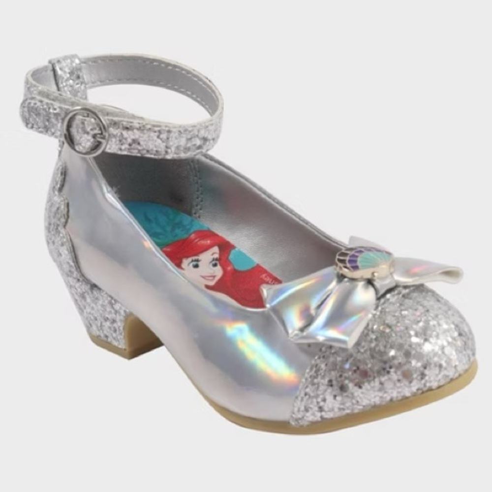 Disney Silver Glitter Princess Shoes